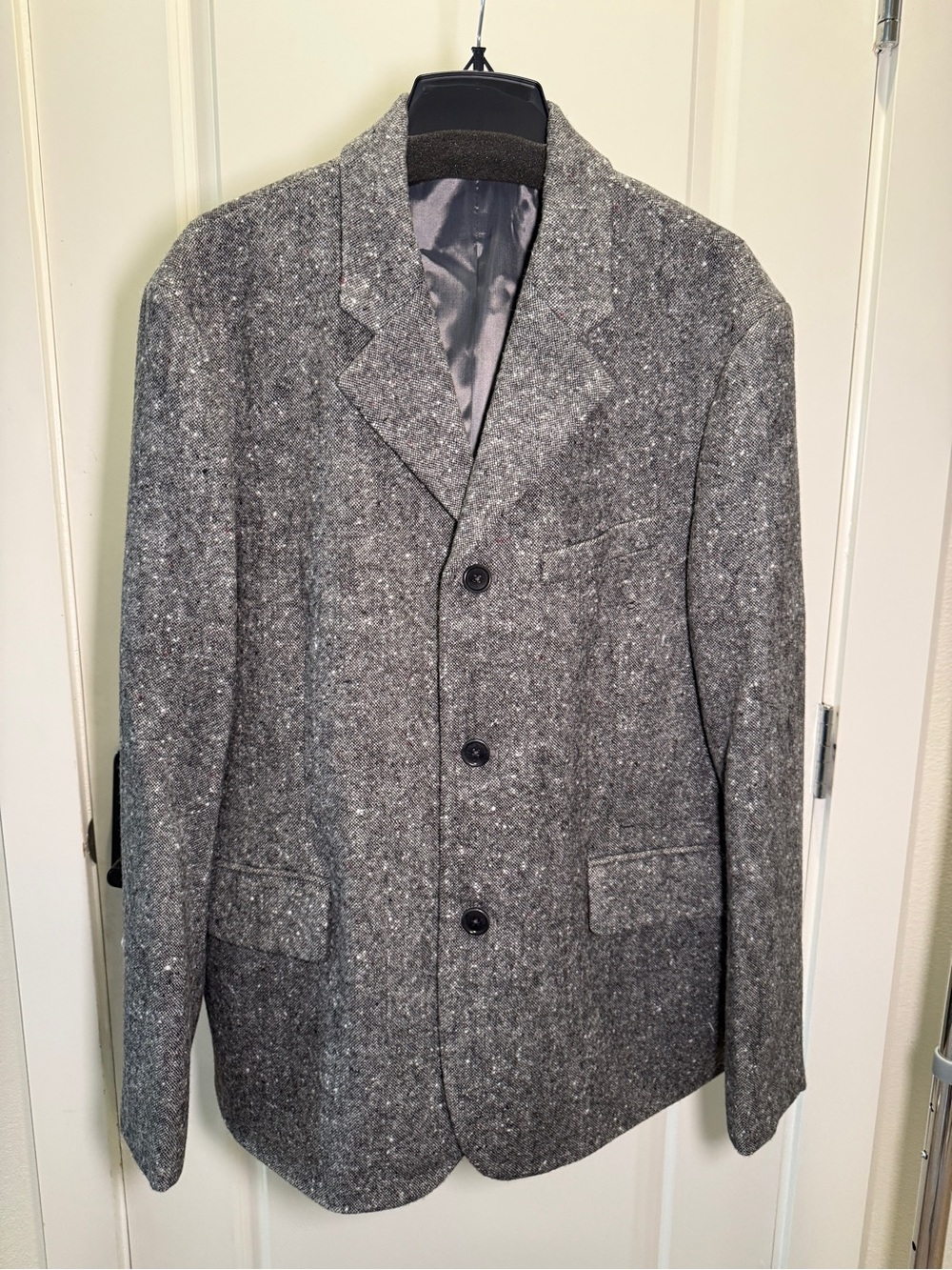 ALEX MILL - Wyatt Blazer in Grey Donegal Wool, Men’s 2XL (NWT) - Picture 4 of 15